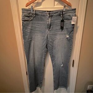 KUT From The Cloth jeans- Reese- High Rise-Ankle Straight Leg- Size 18- NWT